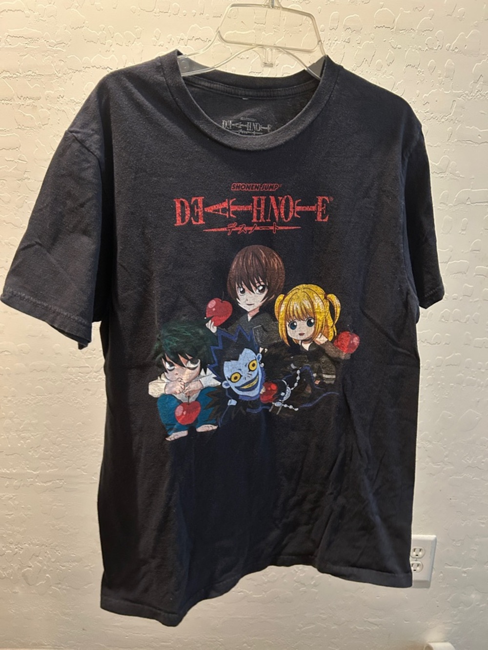 Death Note Chibi Apple T-Shirt - men’s size medium